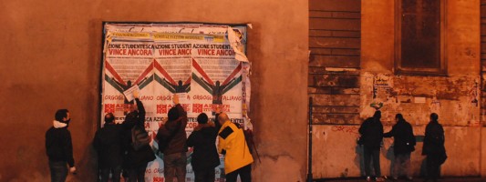 I cittadini stacchini arrivano a Piazza del Popolo. Il resoconto