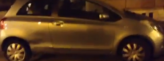 Provare a camminare da San Giovanni a Santa Croce. Una performance estrema in un video