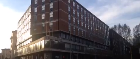 Il palazzone dell’Inpdap a Via di Santa Croce in Gerusalemme. Un video