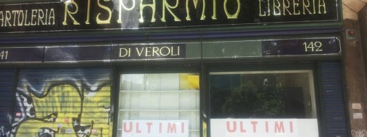 Chiude Di Veroli a Piazza Vittorio? Un Rione commercialmente ucciso da degrado e ambulanti